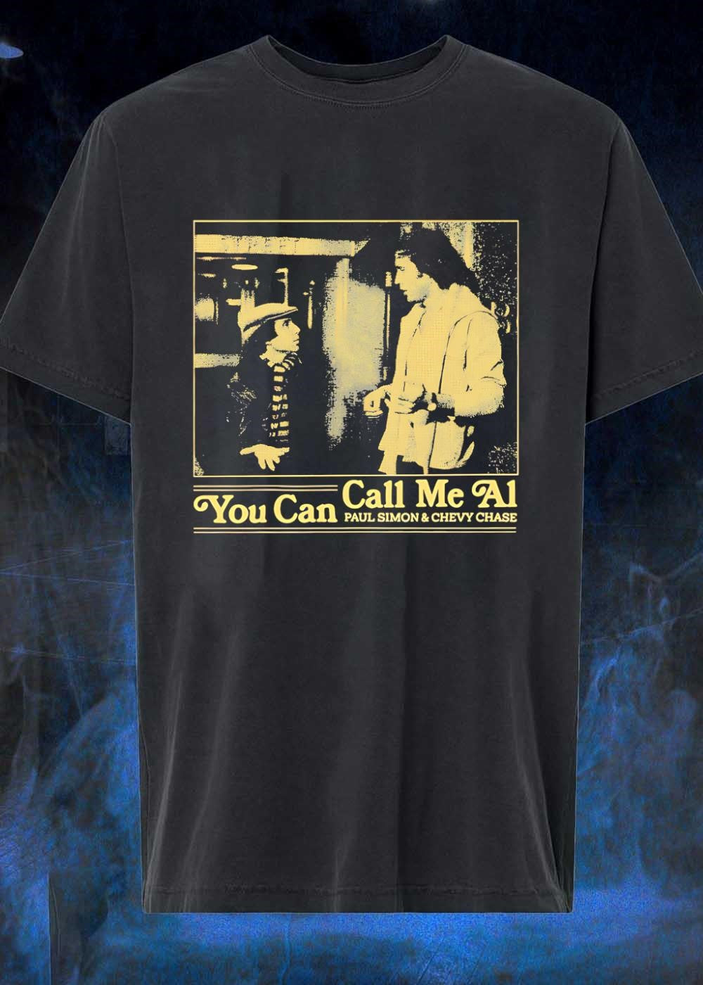 Paul Simon and Chevy Chase You Can Call Me Al T-Shirt