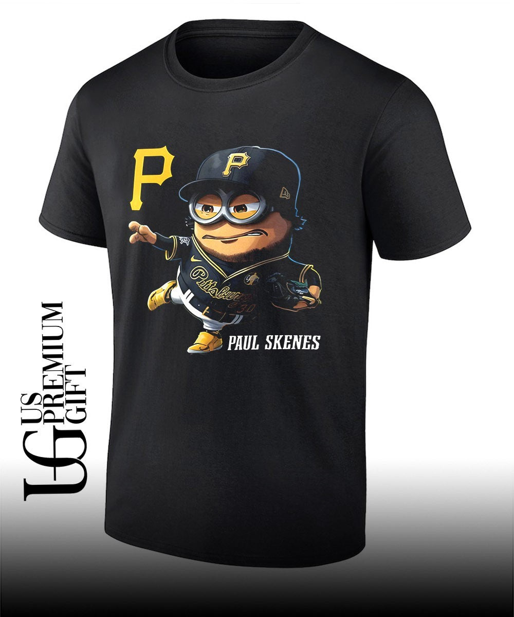 Paul Skenes Minion Pittsburgh Pirates baseball shirt