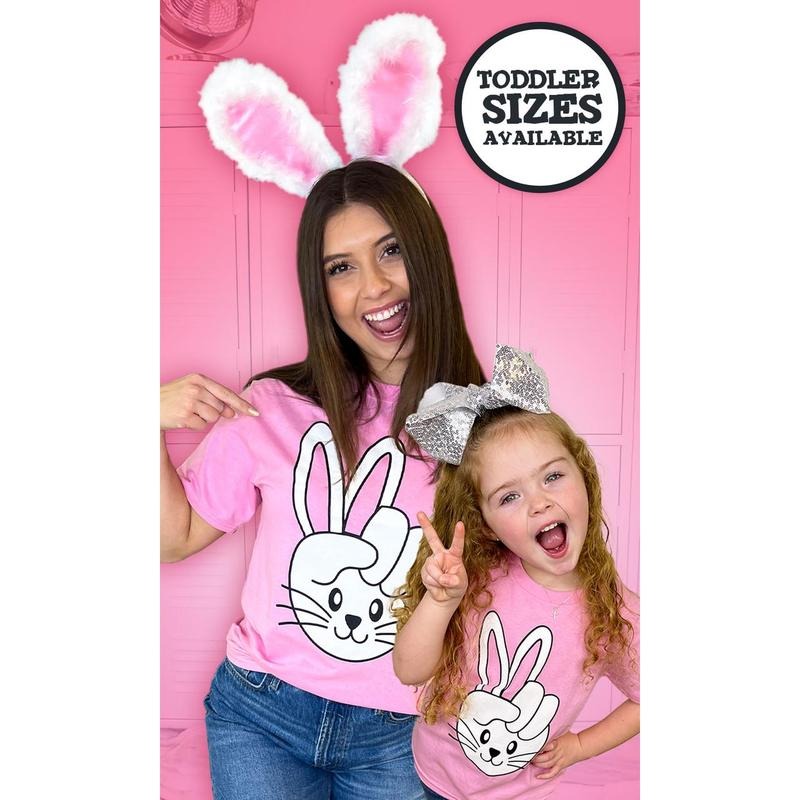 Peace Bunny T-Shirt Hoodie, Sweatshirt | UrbanDripWear.com