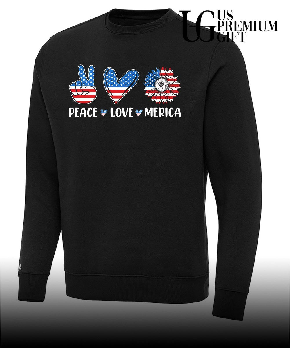 Peace Love Merica 4th of July 2026 shirt