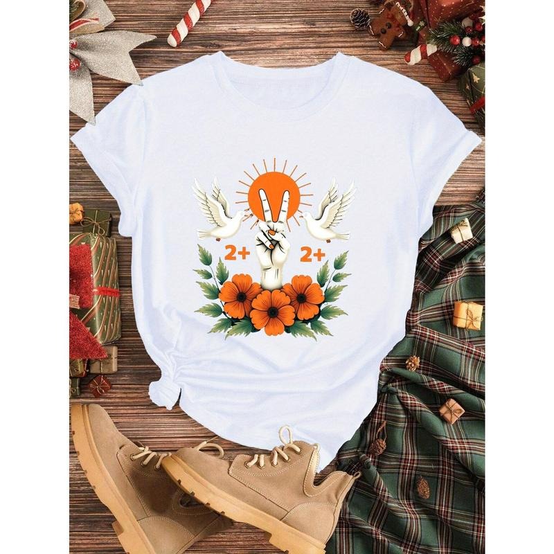 Peace Sign with Doves Women'S Comfit T-Shirt style 02 Hoodie, Sweatshirt | UrbanDripWear.com