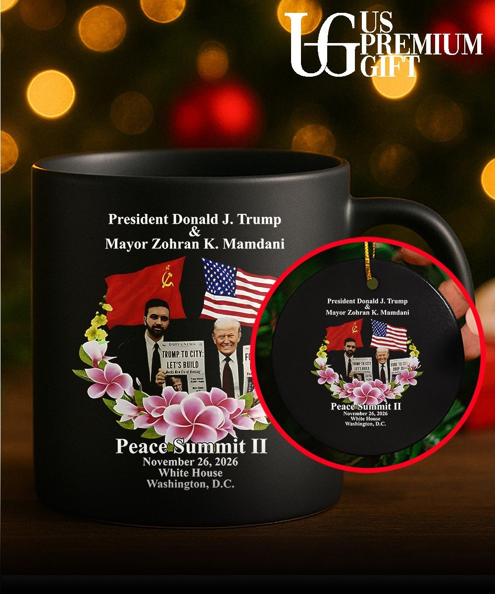 Peace Summit Ii Donald J Trump and Zohran K Mamdani 2026 shirt