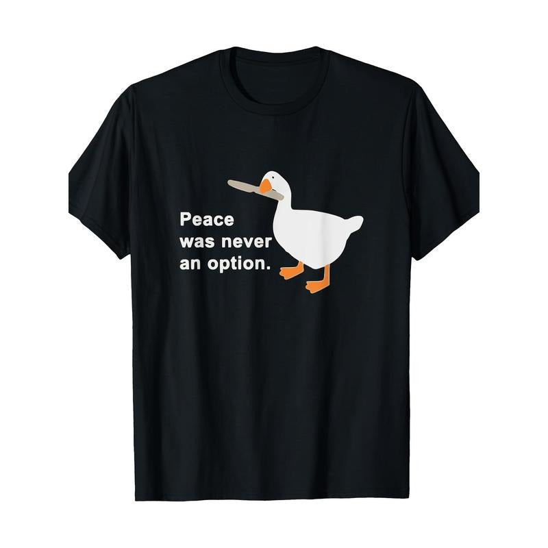 Peace was never an option T-shirt Made in USA Hoodie, Sweatshirt | UrbanDripWear.com