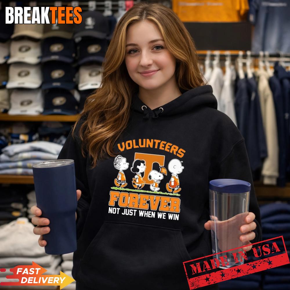 Peanuts Snoopy and friends x Tennessee Volunteers basketball Forever Shirt