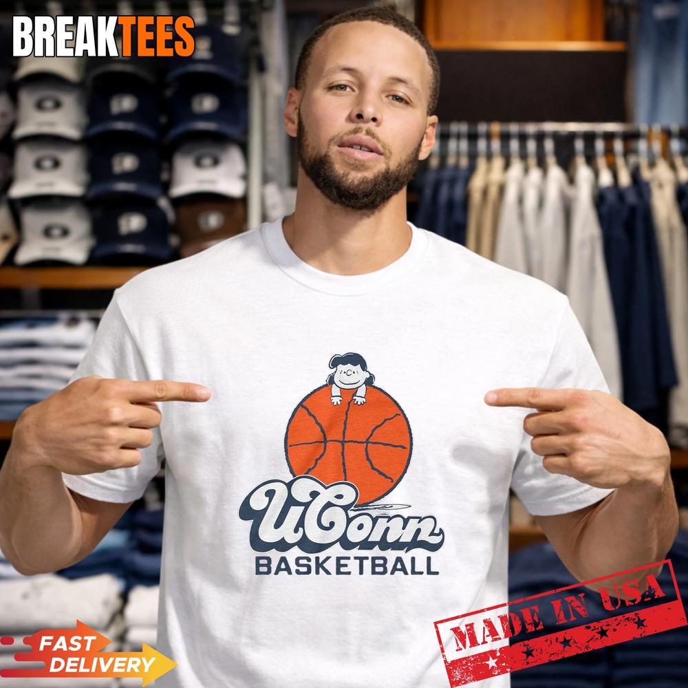 Peanuts x UConn Lucy Basketball T-Shirt
