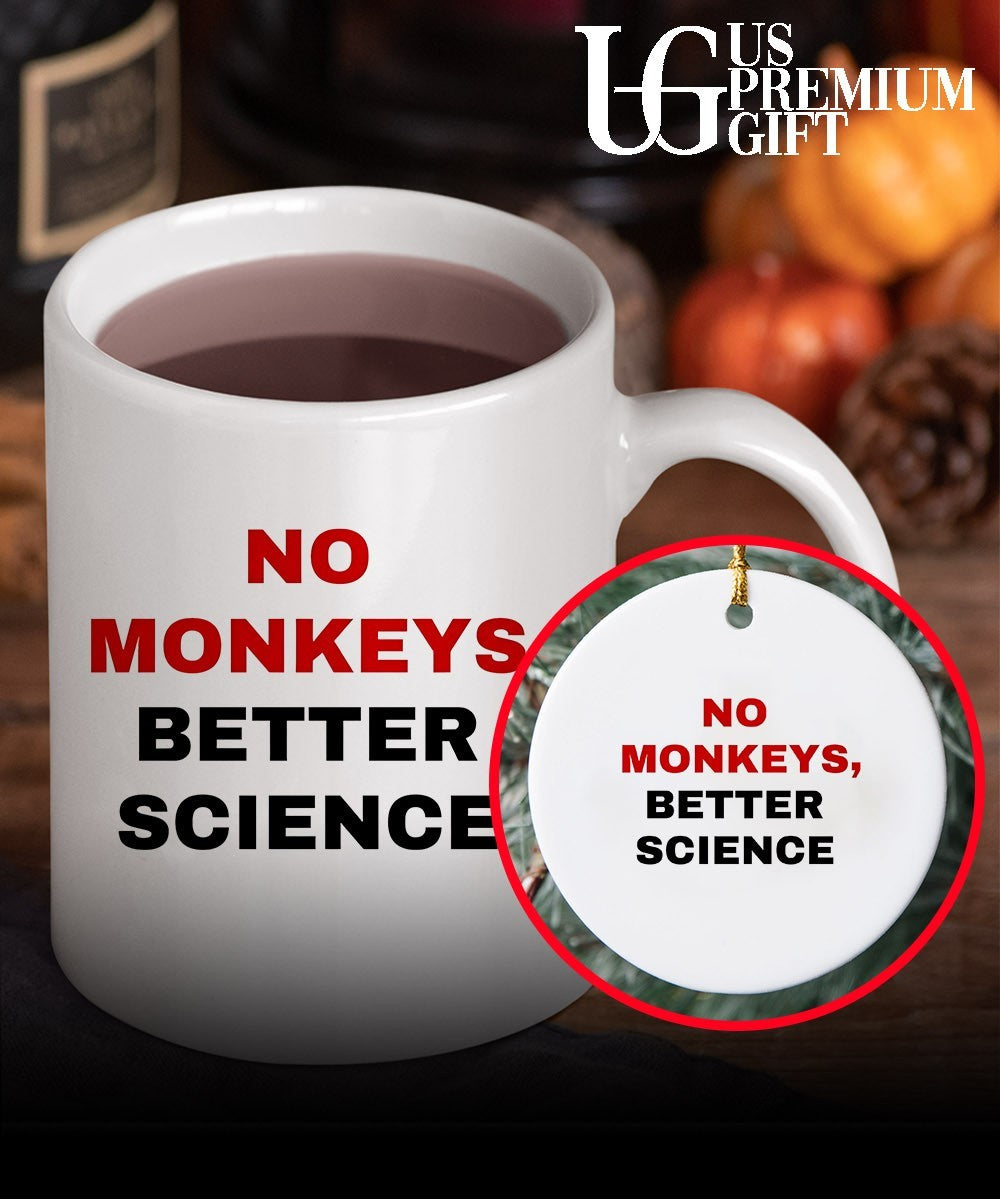 Peta No Monkeys Better Science shirt