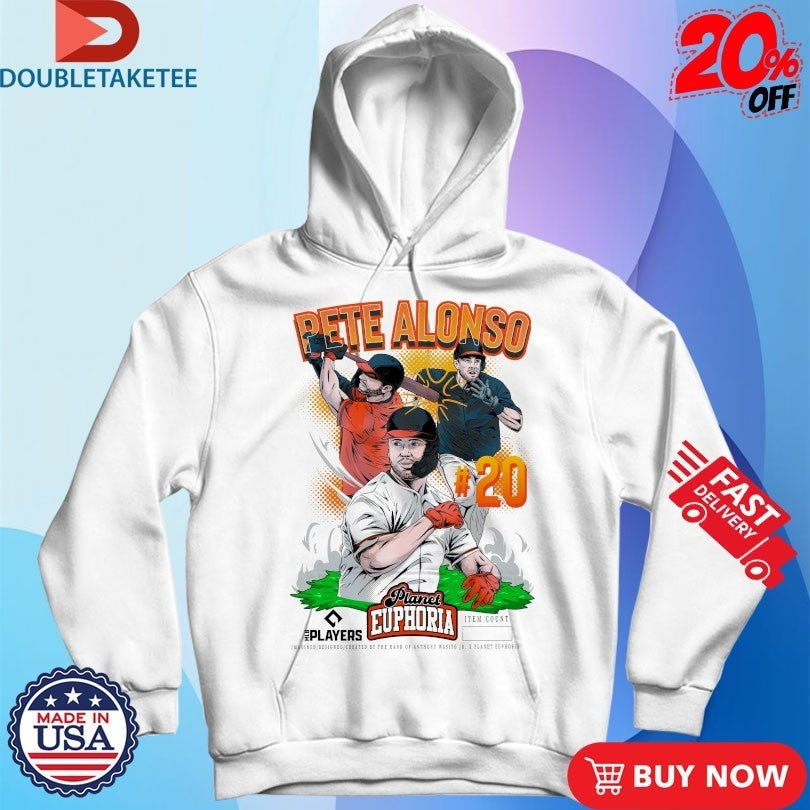 Pete Alonso #20 Planet Euphoria Shirts