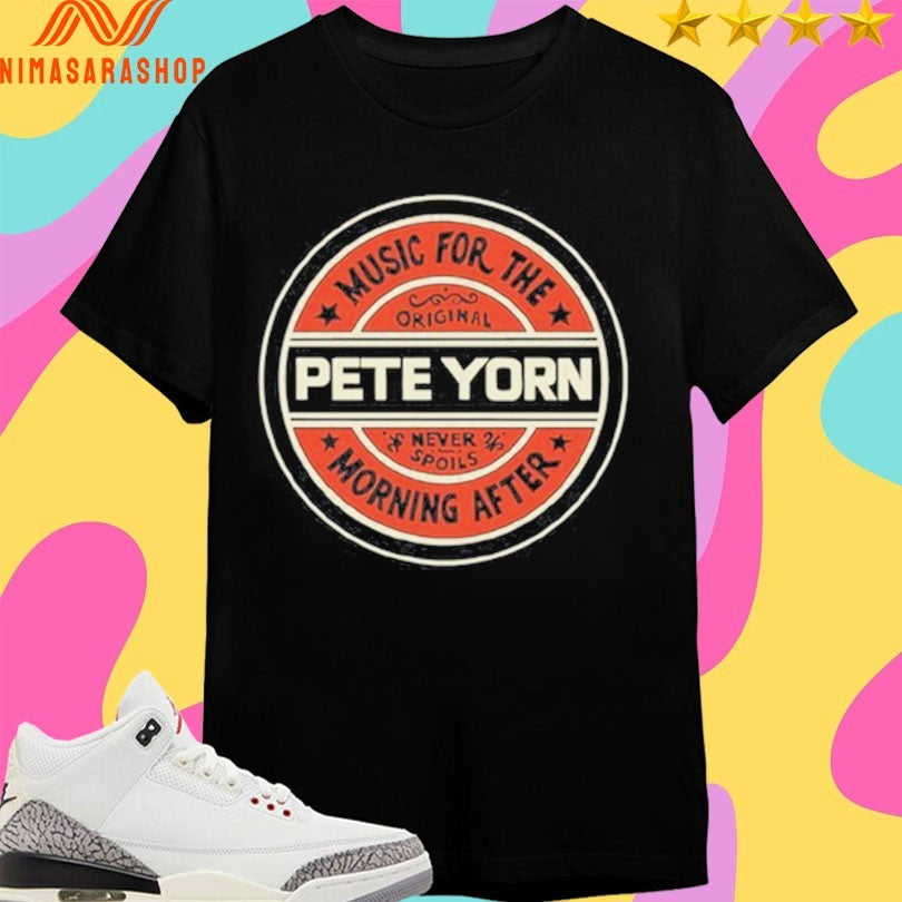 Pete Yorn Original Never Spoils Music For The Morning After Logo Tour 2026 In Japan Shirts