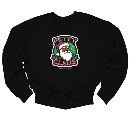 Petty Claus Image Unisex Sweatshirt