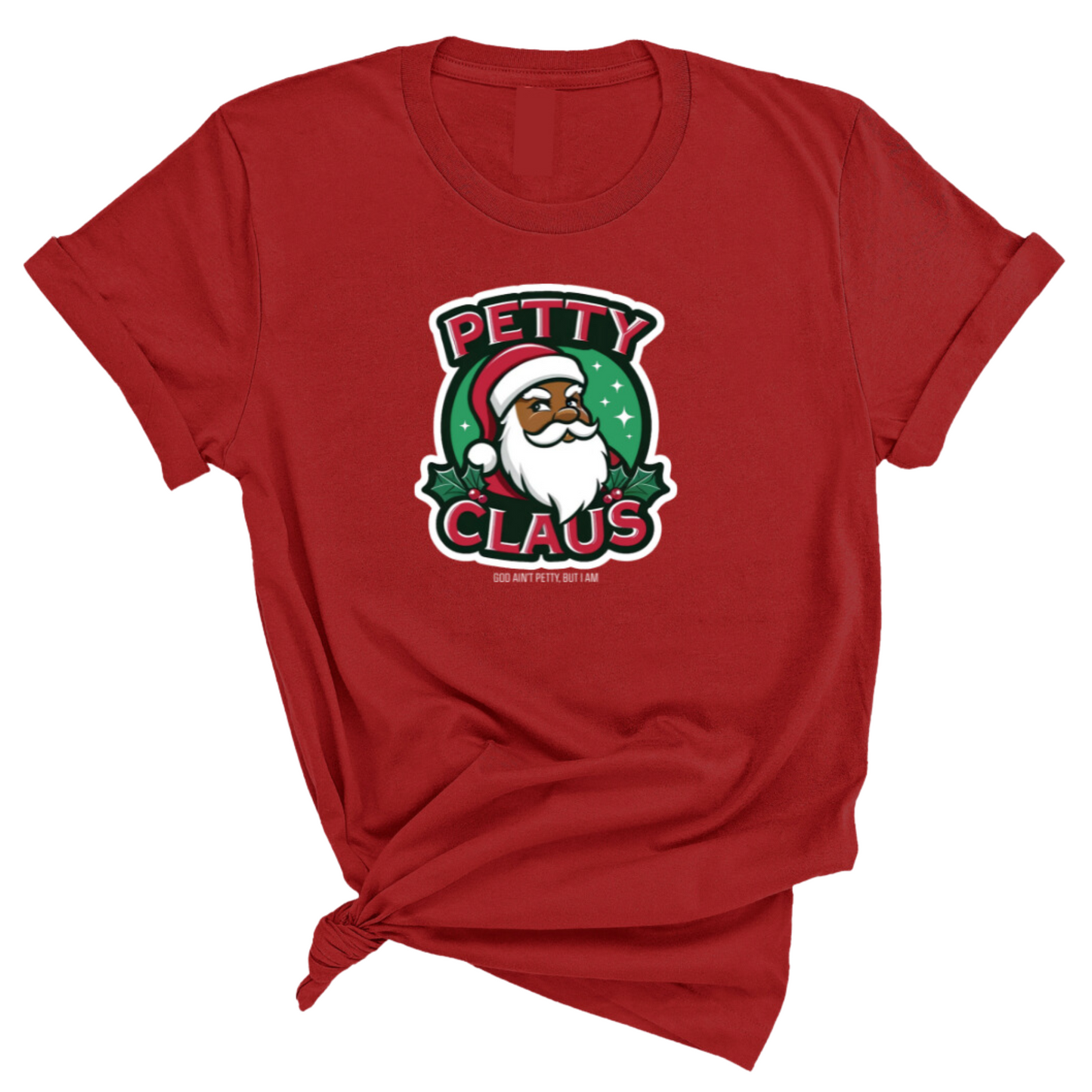 Petty Claus Image Unisex Tee