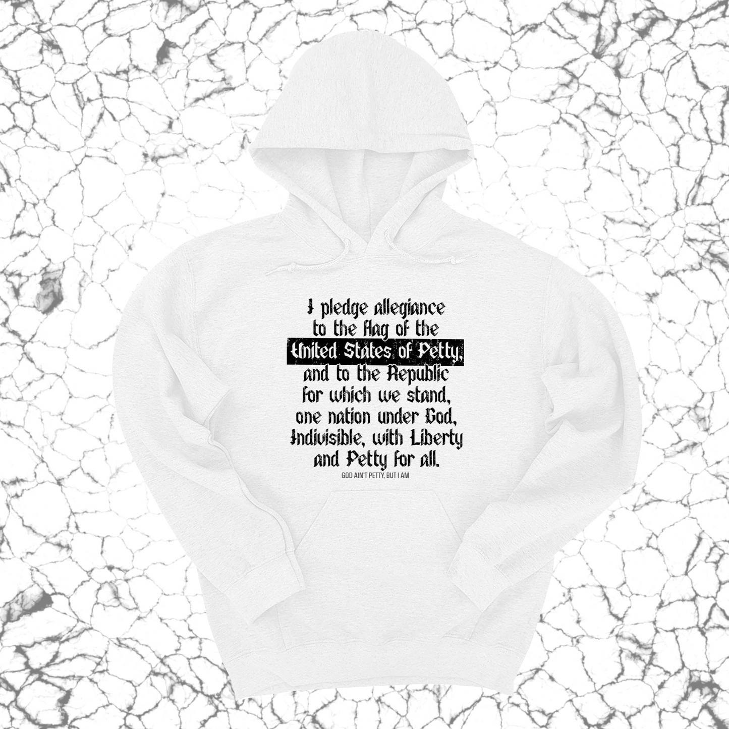 Petty Pledge Unisex Hoodie