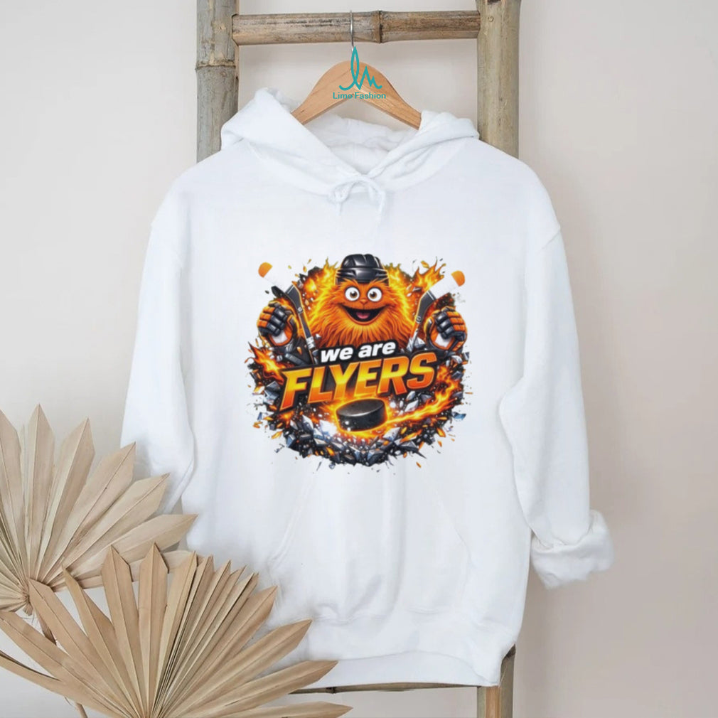 Philadelphia Flyers Gritty Mascot We Are Flyers Hockey Fan Retro Men Women T Shirt