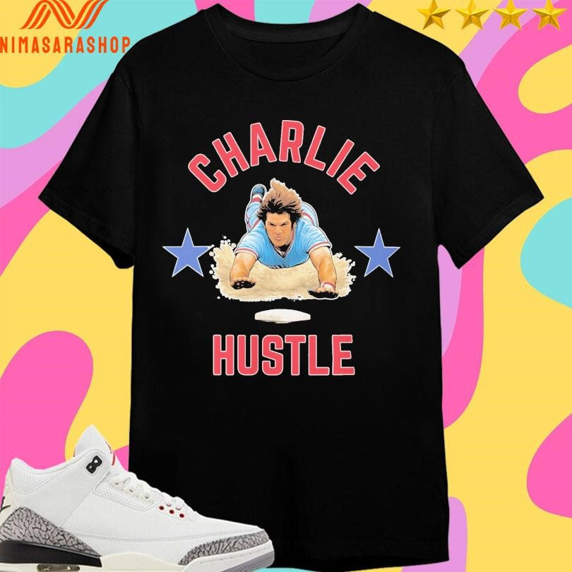 Philadelphia Phillies Charlie Hustle Pete Rose Baseball Shirts