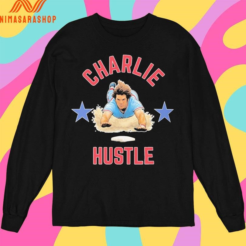 Philadelphia Phillies Charlie Hustle Pete Rose Baseball Shirts
