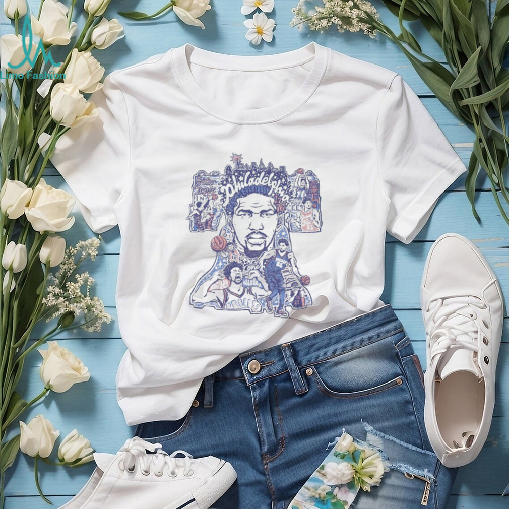Philadelphia Sports Legends Liberty Bell Graphic T Shirt Trust The Process Apparel