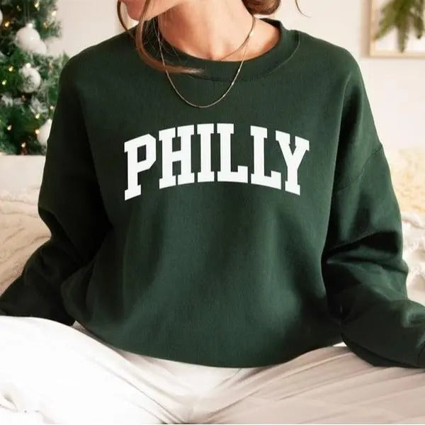 Philly Sweatshirt, Philadelphia Football Sweatshirt, Game Day Crewneck, Philadelphia Fan Sweatshirts T-Shirts, Hoodie