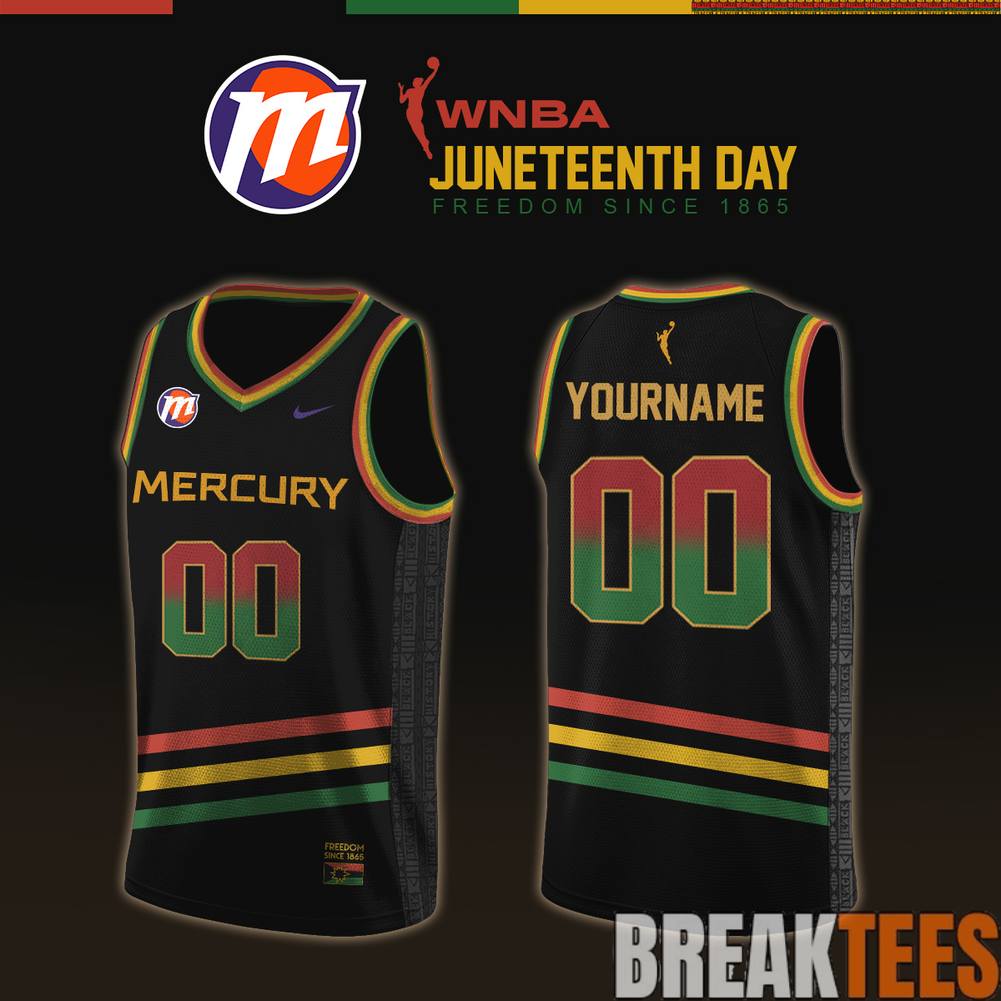 Phoenix Mercury 2026 WNBA x Juneteenth Day Basketball Jersey