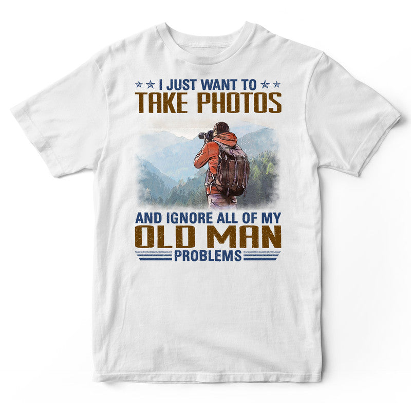 Photographing Old Man Problems T-Shirt EWA060
