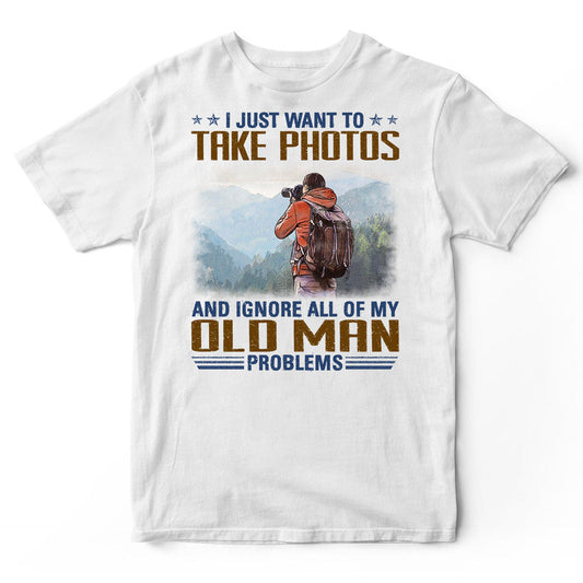 Photographing Old Man Problems T-Shirt EWA060