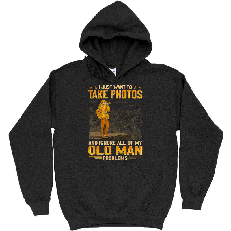 Photographing Old Man Problems T-Shirt GEJ283