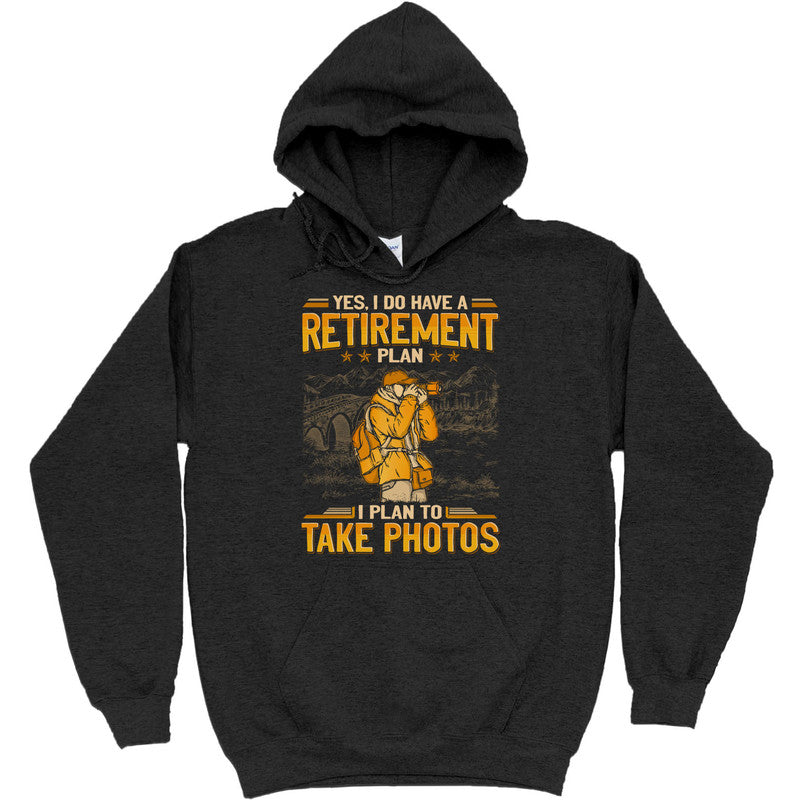 Photographing Retirement Plan T-Shirt GEA164