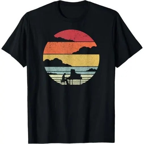 Piano Shirt. Retro Style T-Shirt For Pianist T-Shirt Made in USA Hoodie, Sweatshirt | UrbanDripWear.com