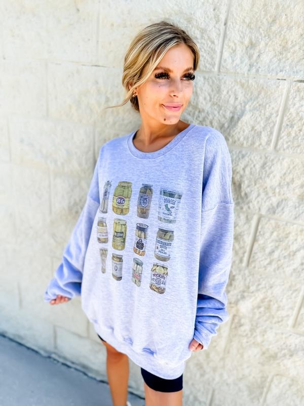 Pickle Lover Graphic Sweatshirt T-Shirts, Hoodie | UrbanDripWear.com
