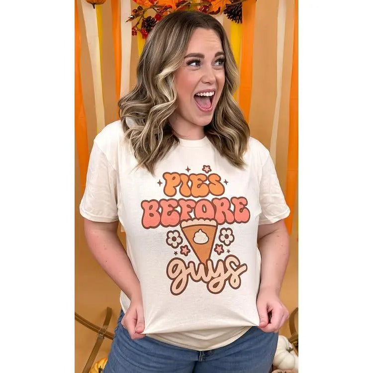 Pies Before Guys Graphic T-Shirt Hoodie, Sweatshirt | UrbanDripWear.com