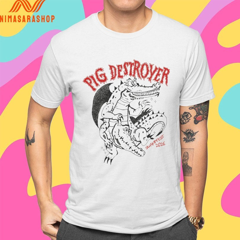 Pig Destroyer Swampfest 2026 Shirts