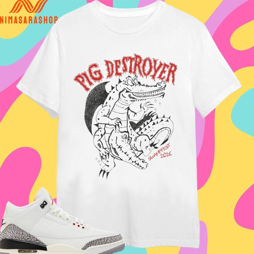 Pig Destroyer Swampfest 2026 Shirts