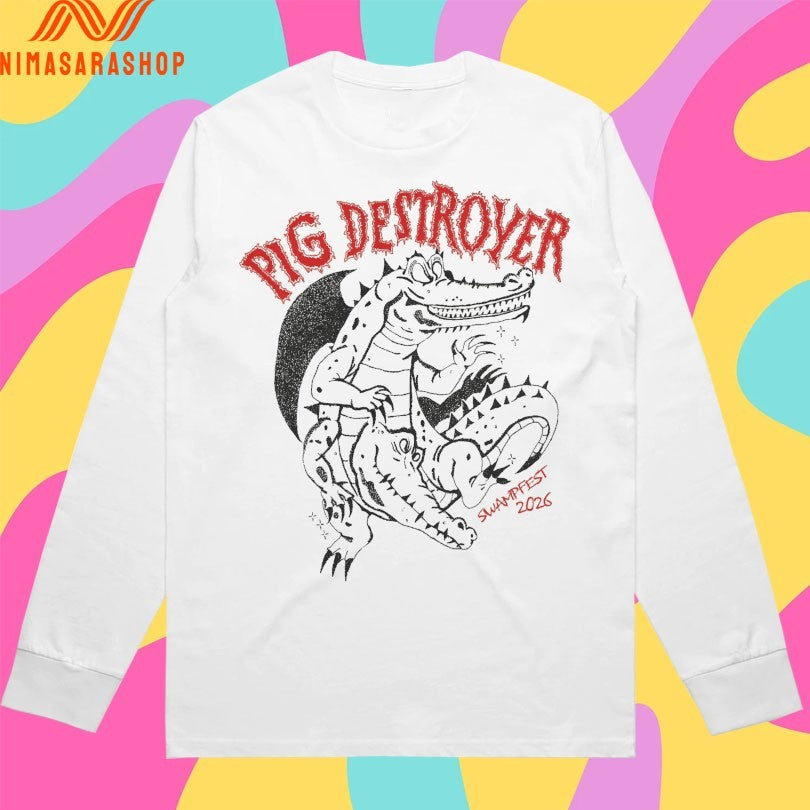 Pig Destroyer Swampfest 2026 Shirts