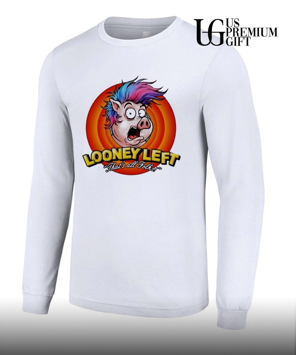 Pig Looney Left That’s All Folks shirt