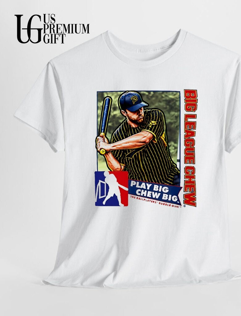 Pittsburgh Pirates Baseball Player Big League Chew Play Big Chew Big shirt