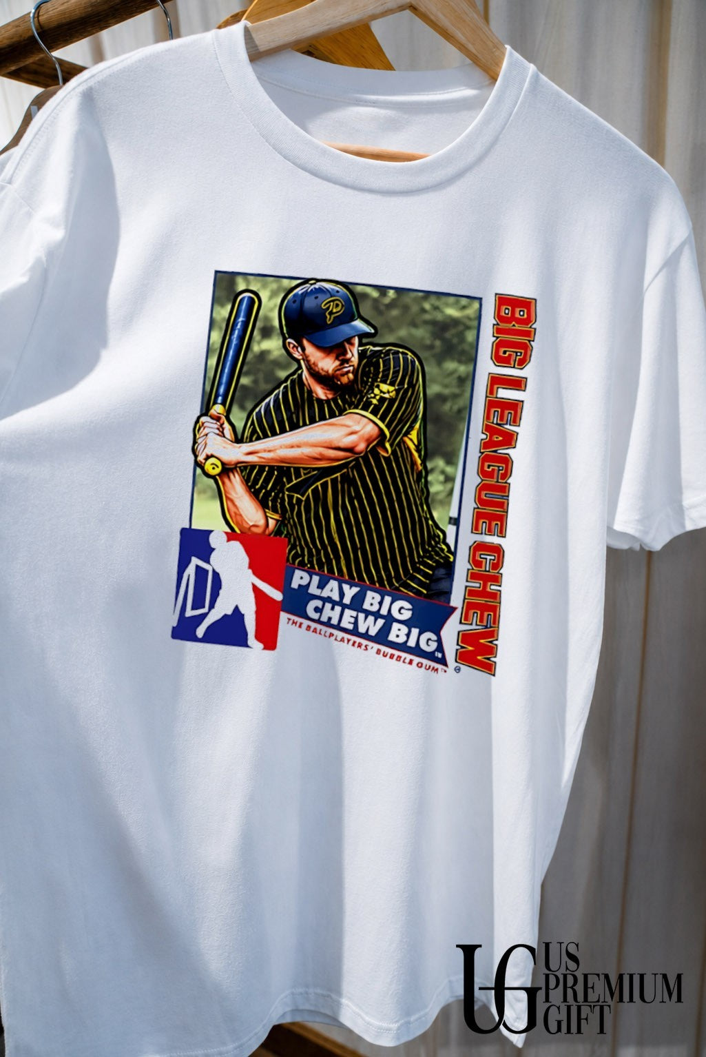 Pittsburgh Pirates Baseball Player Big League Chew Play Big Chew Big shirt