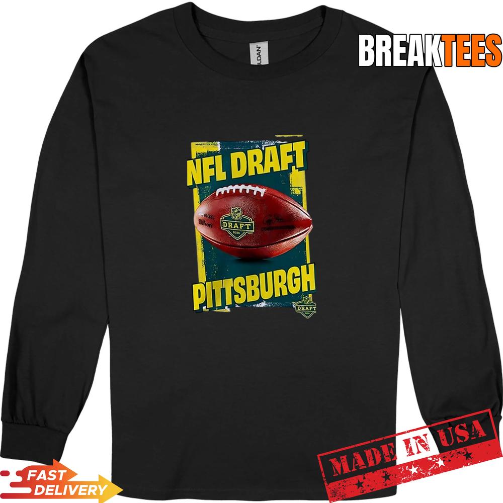 Pittsburgh Steelers Draft 2026 Football T-Shirt