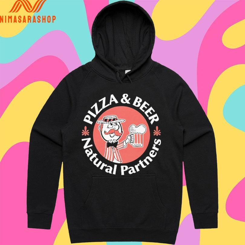 Pizza And Beer Natural Partners Shirts