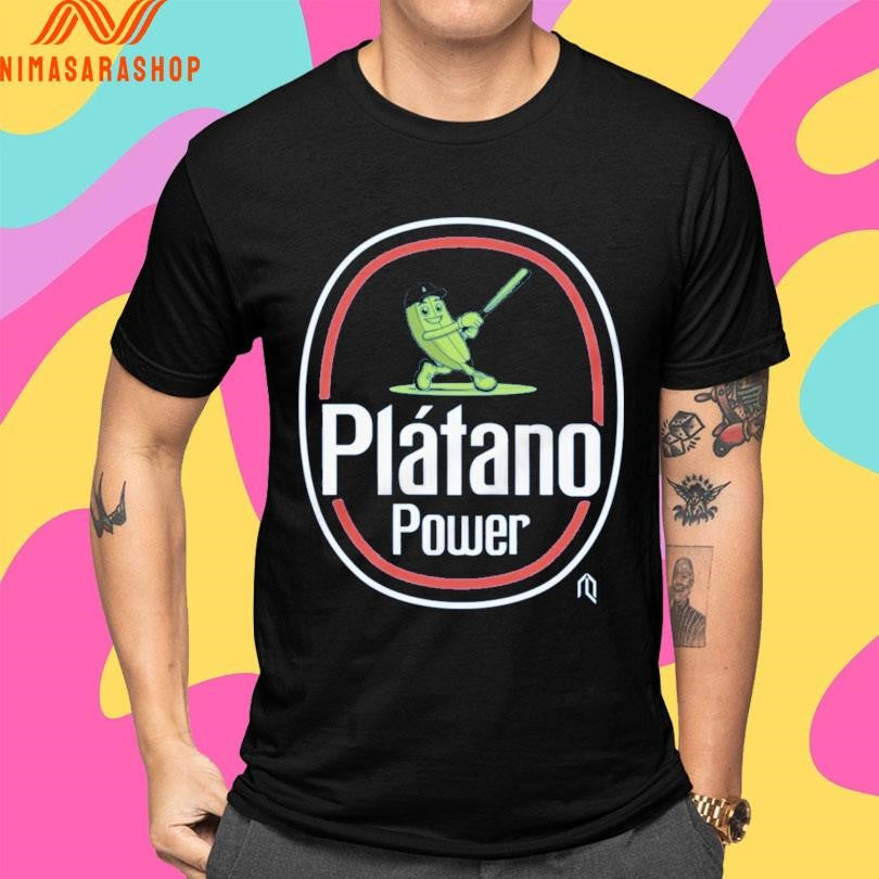 Plátano Power Baseball Shirts