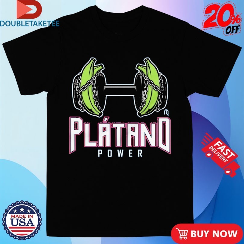 Plátano Power Dumbbell Banana Shirts