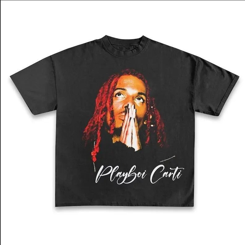 Playboi Carti Hip Hop T-Shirt | Rap Concert Graphic Tee Hoodie, Sweatshirt | UrbanDripWear.com