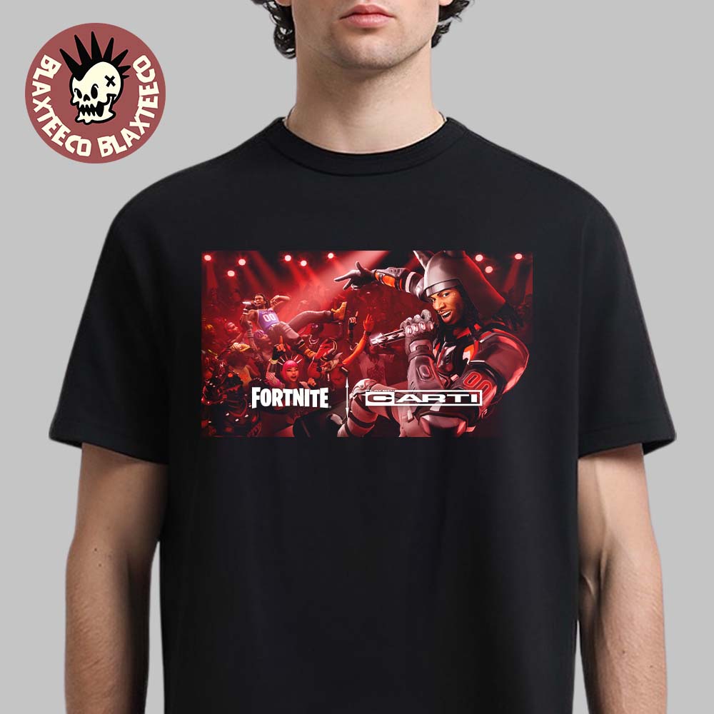 Playboi Carti X Fortnite Whole Lotta Carti Official Key Art T-Shirt