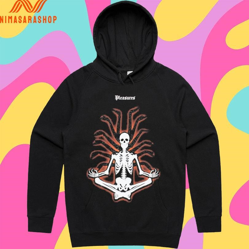 Pleasures Meditation Skeleton Shirts