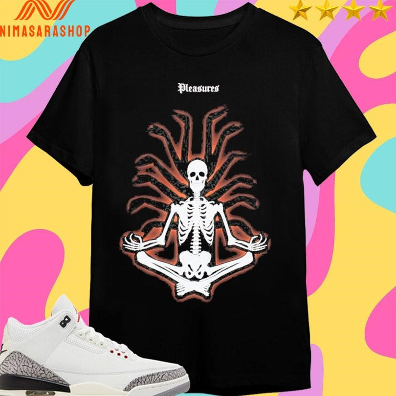 Pleasures Meditation Skeleton Shirts