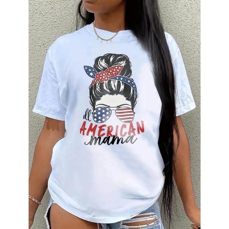 Plus - Size Women's Round - Neck T