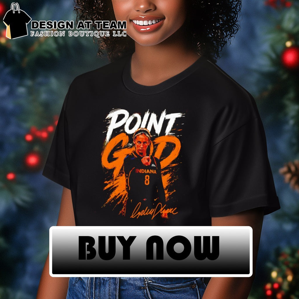 Point God Sophie Cunningham No 8 Indiana Fever Basketball WNBA signature shirt