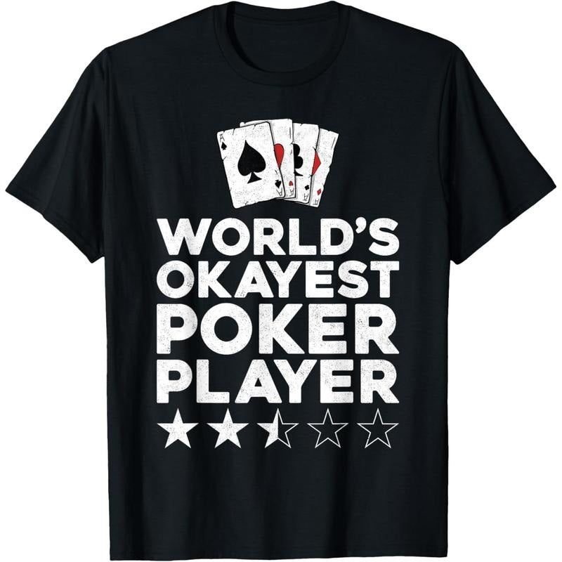 Poker Cards Vintage World'S Okayest Poker Player T-Shirt made in usa Hoodie, Sweatshirt | UrbanDripWear.com