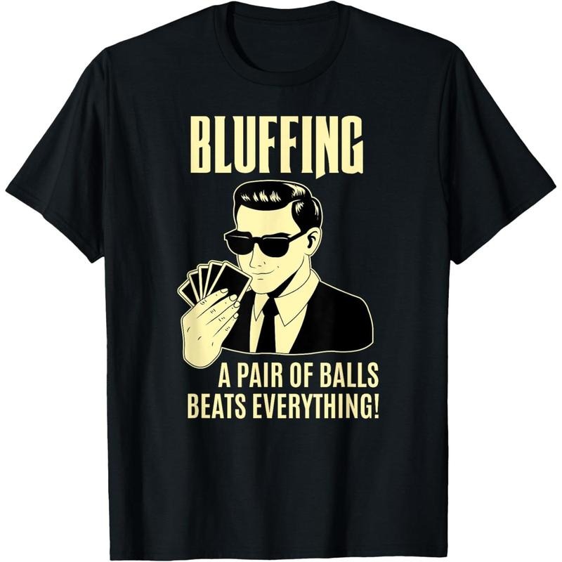 Poker Player Texas Hold'Em Night - Bluffing Funny Poker T-Shirt made in usa Hoodie, Sweatshirt | UrbanDripWear.com