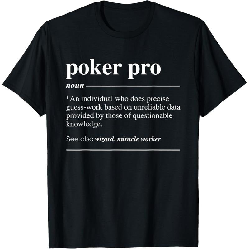 Poker Pro Definition Funny Noun T-Shirt made in usa Hoodie, Sweatshirt | UrbanDripWear.com