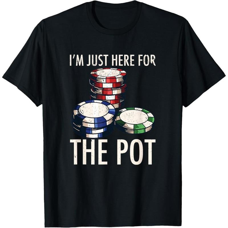 Poker T-Shirt Texas Hold'em Gambling Pot Cards Player Gift T-Shirt made in usa Hoodie, Sweatshirt | UrbanDripWear.com