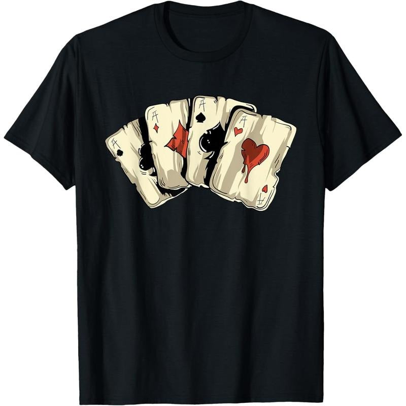 Poker Texas Hold'Em - Gambling Casino 4 Aces Poker T-Shirt made in usa Hoodie, Sweatshirt | UrbanDripWear.com