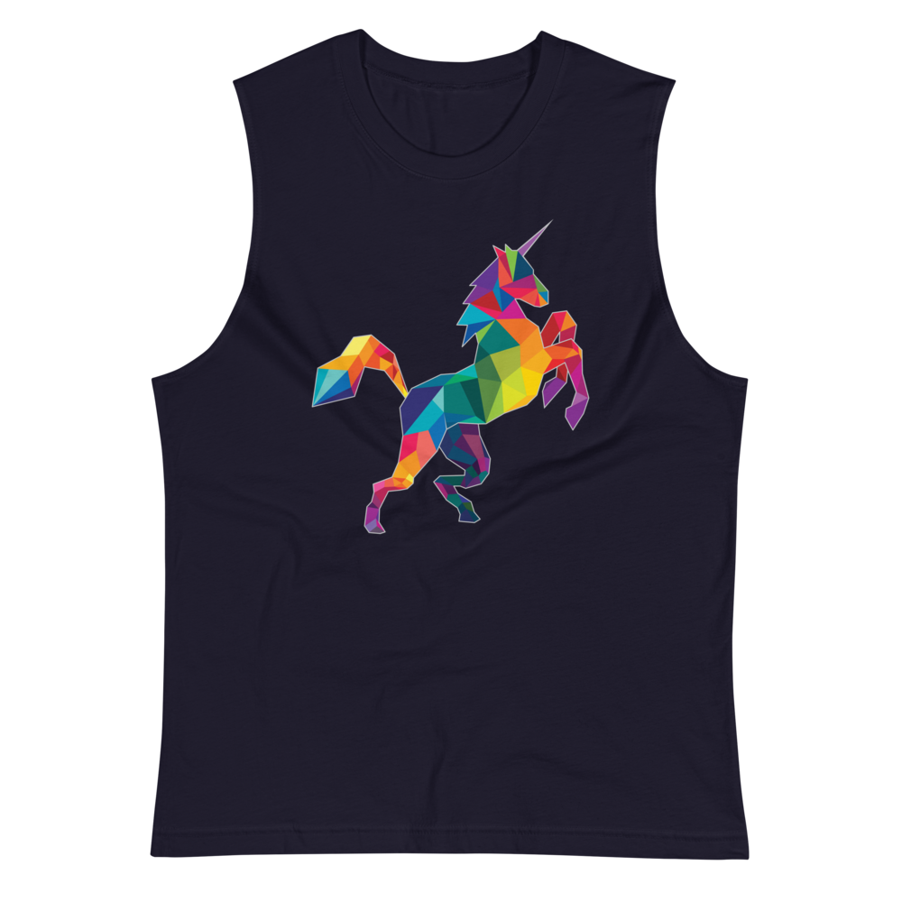 Polygon Unicorn (Muscle Shirt)